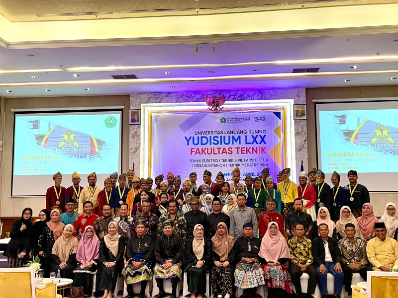 Yudisium LXX Fakultas Teknik Unilak: 39 Lulusan Siap Hadapi Dunia Profesional