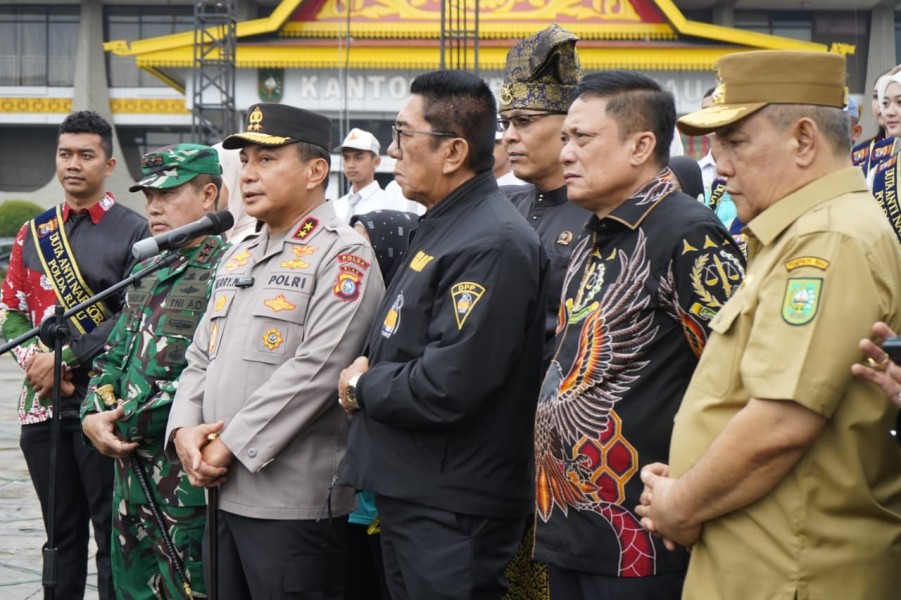 Riau Nyatakan Perang Tanpa Kompromi terhadap Narkoba, Satgas Khusus Resmi Dibentuk