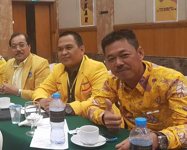 Musda Golkar Riau  Afrizal Sintong Siap Maju Calon Ketua
