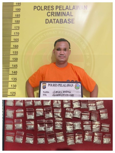 CA Digerebek di Dundangan, 44 Paket Sabu Disita