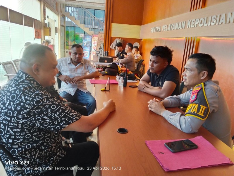 Ketua Kelompok Tani Laporkan Dugaan Pencurian 600 Kg Sawit ke Polres Inhil