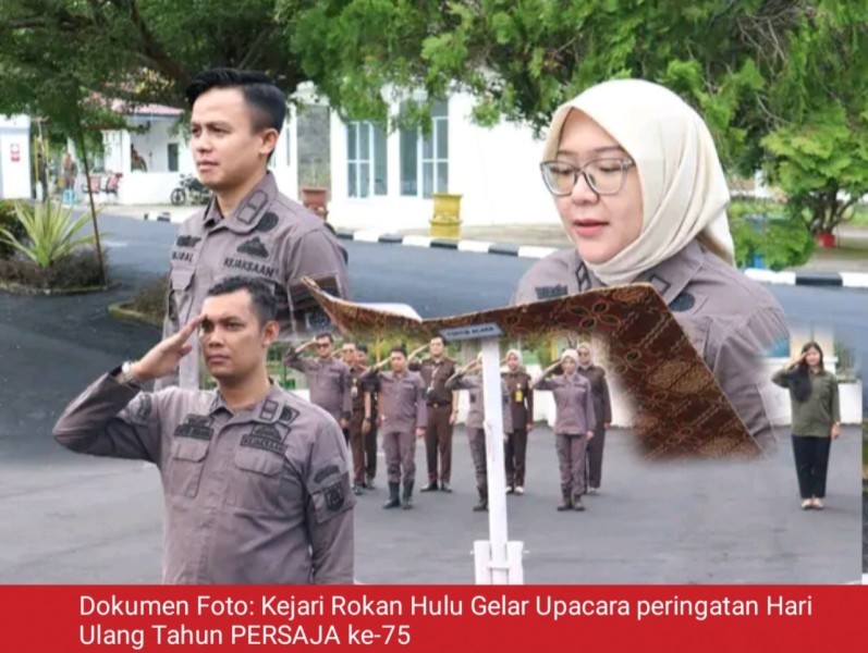 Semarak HUT PERSAJA ke-75 di Rokan Hulu, Kejari Teguhkan Komitmen Jaga Kedaulatan dan Stabilitas Nasional