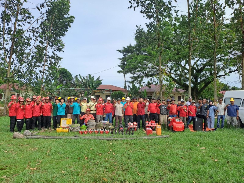 Antisipasi Kemarau 2026, RPK PT RUJ Lakukan Kegiatan Fire Drill