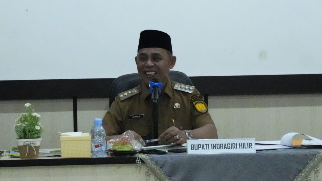 Herman Minta OPD Tingkatkan Kinerja Demi Optimalisasi Pembangunan Inhil