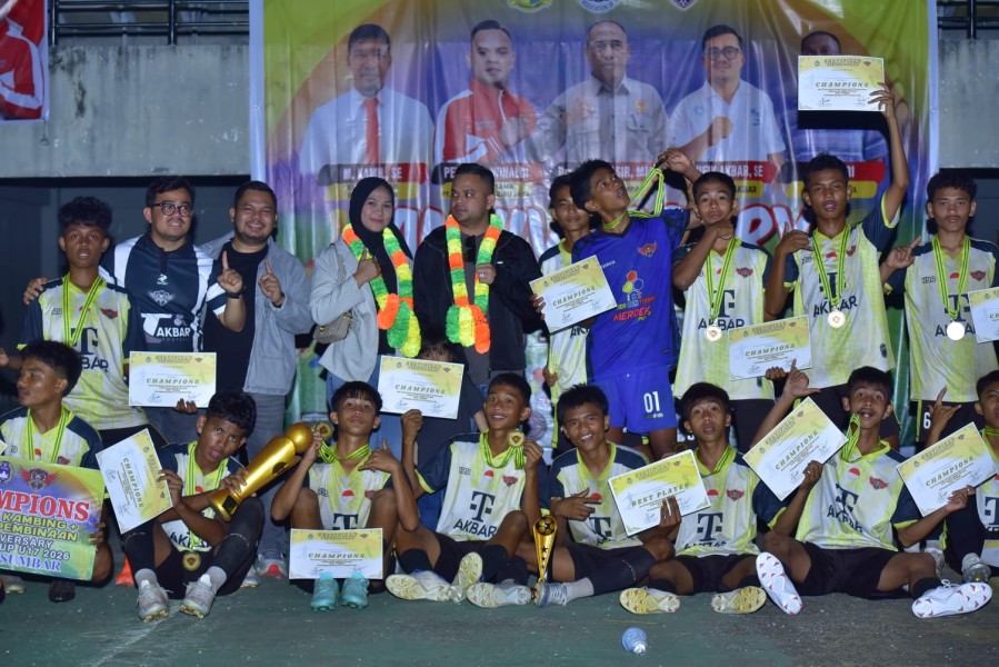 Piala Akbar U-17 Riau–Sumbar: Stadion Bangkinang Jadi Pusat Lahirnya Generasi Emas Sepak Bola Kampar