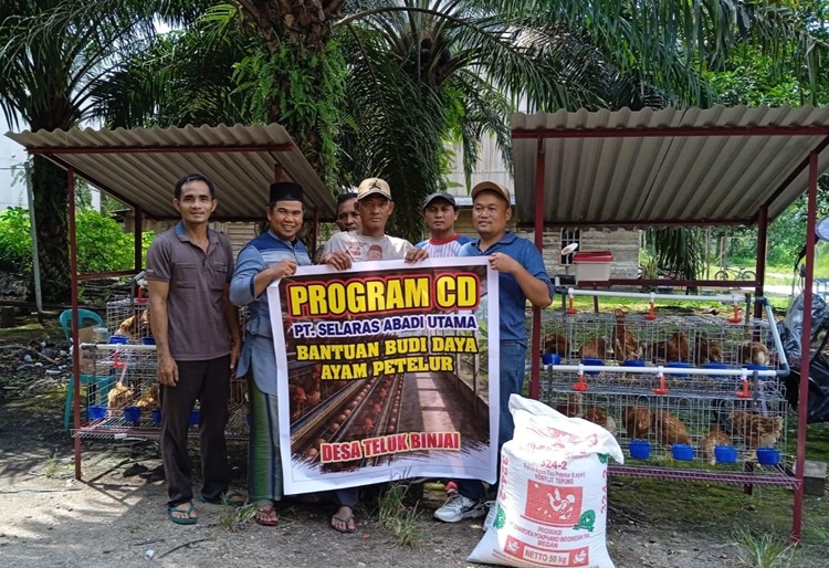 PT SAU Salurkan Bantuan untuk Peternak, Pelayanan Publik dan Rumah Ibadah