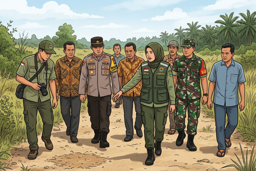 BBKSDA Riau Pastikan Informasi Kemunculan Harimau di Pasir Putih Kampar Hoaks