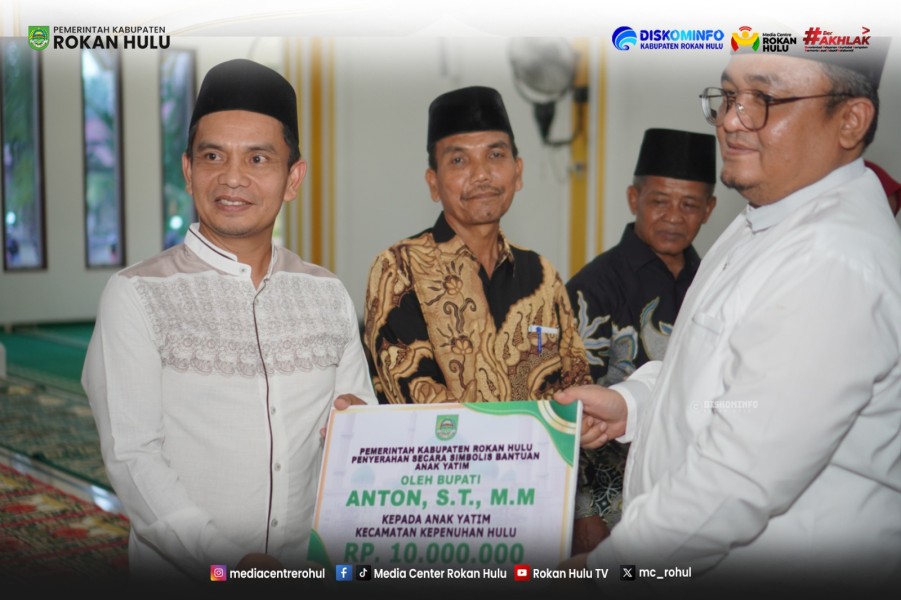Safari Ramadan Ke-5: Sekda Rohul Jemput Langsung Aspirasi Warga Kepenuhan Hulu