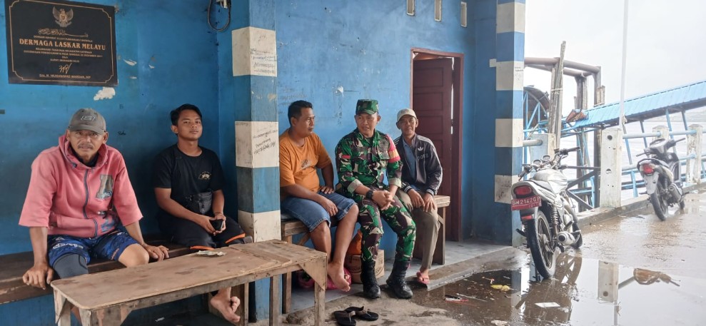 Babinsa Koramil 06/Kateman Sosialisasikan Penerimaan Calon Anggota TNI AD Tahun 2025
