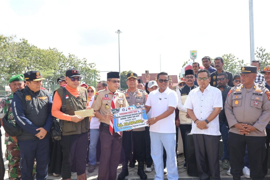 Relawan Pelalawan Dilepas ke Lokasi Bencana di Aceh, Sumut, dan Sumbar