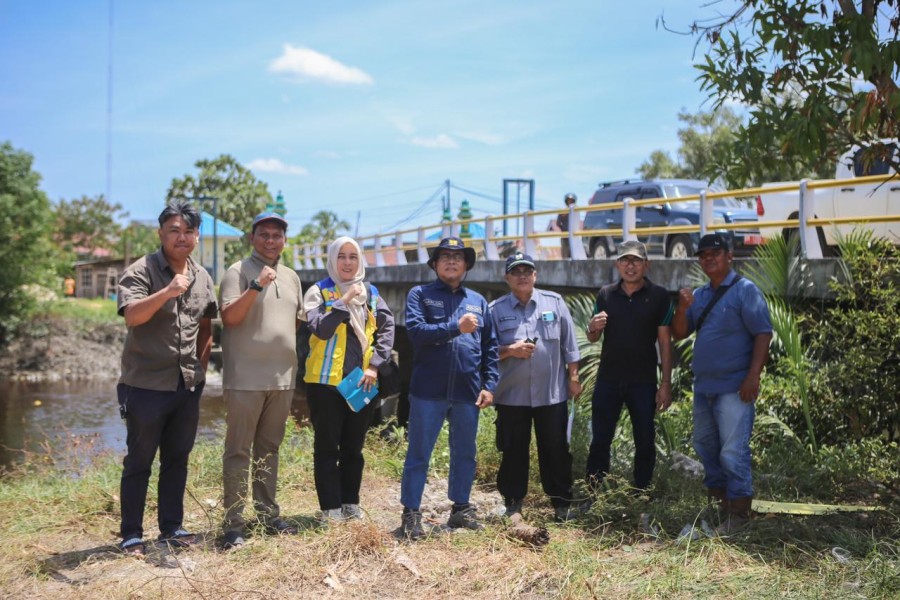 BWSS III Tinjau Program Penanggulangan Banjir di Sungai Dumai