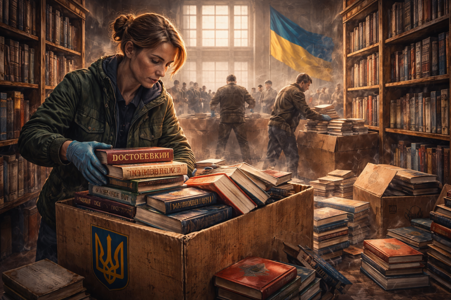 Ukraina Siapkan RUU Tarik Buku Rusia dari Peredaran