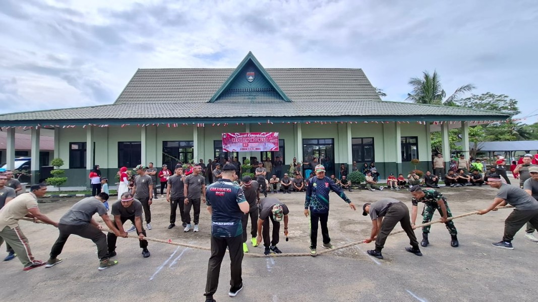 Semarak HUT RI ke-80, Kodim 0314/Inhil Gelar Berbagai Perlombaan