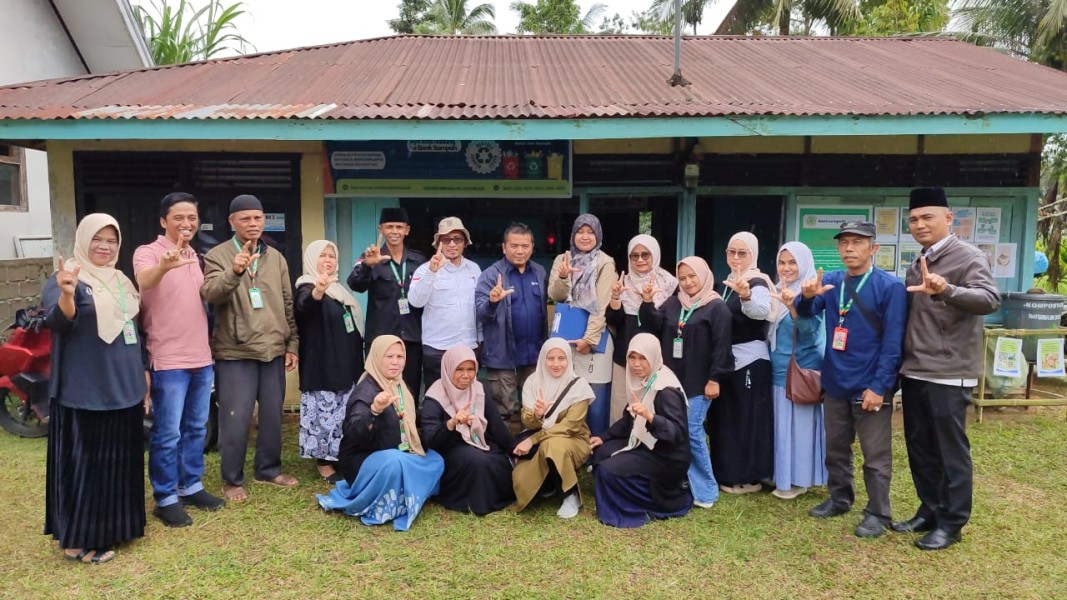 Bank Sampah Batubulek Dikunjungi Tim Verifikasi Adipura Tahap II Tanah Datar 2025