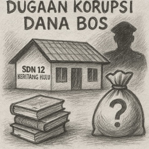 Terungkap, Dugaan Korupsi Dana Bos di SDN 12 Keritang Hulu