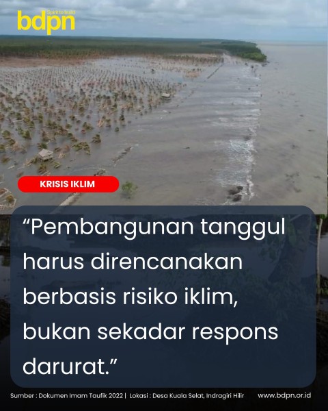 Banjir Berulang dan Intrusi Laut Melemahkan Ekonomi Rakyat Inhil