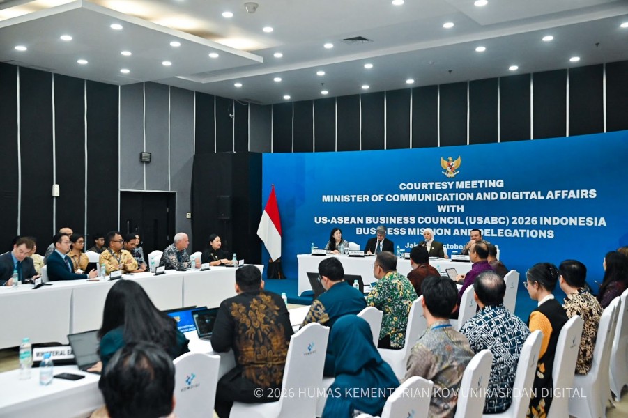 Bertemu USABC, Meutya Hafid Dorong Investasi Digital AS Beri Manfaat Nyata bagi Indonesia