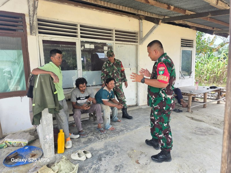 Koptu AKP Hutagalung Gelar Komsos Bahaya Narkoba, Warga Minas Barat Beri Respons Positif