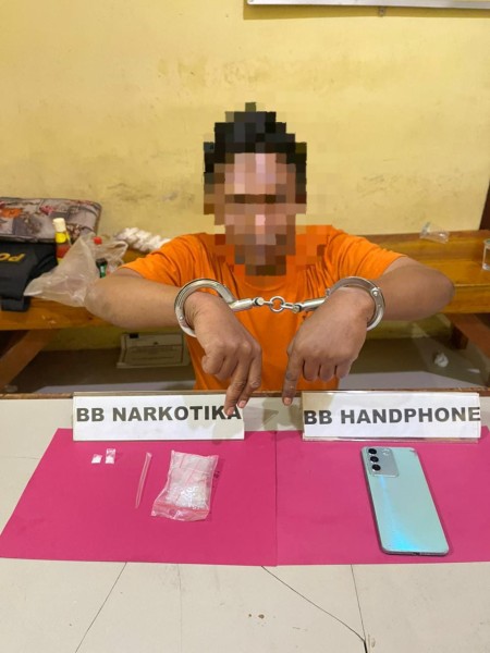 Polsek Kampar Kiri Hilir Berhasil Ungkap Kasus Narkoba Berkat Info Warga!