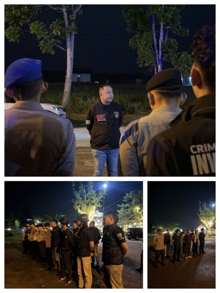 Patroli Malam Diperkuat, Polres Pelalawan Sasar Premanisme dan Geng Motor