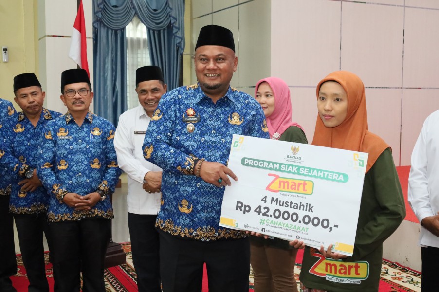 Pemkab Siak–BAZNAS Luncurkan Pelatihan Micropreneur Mandiri, Dorong Mustahik Naik Kelas