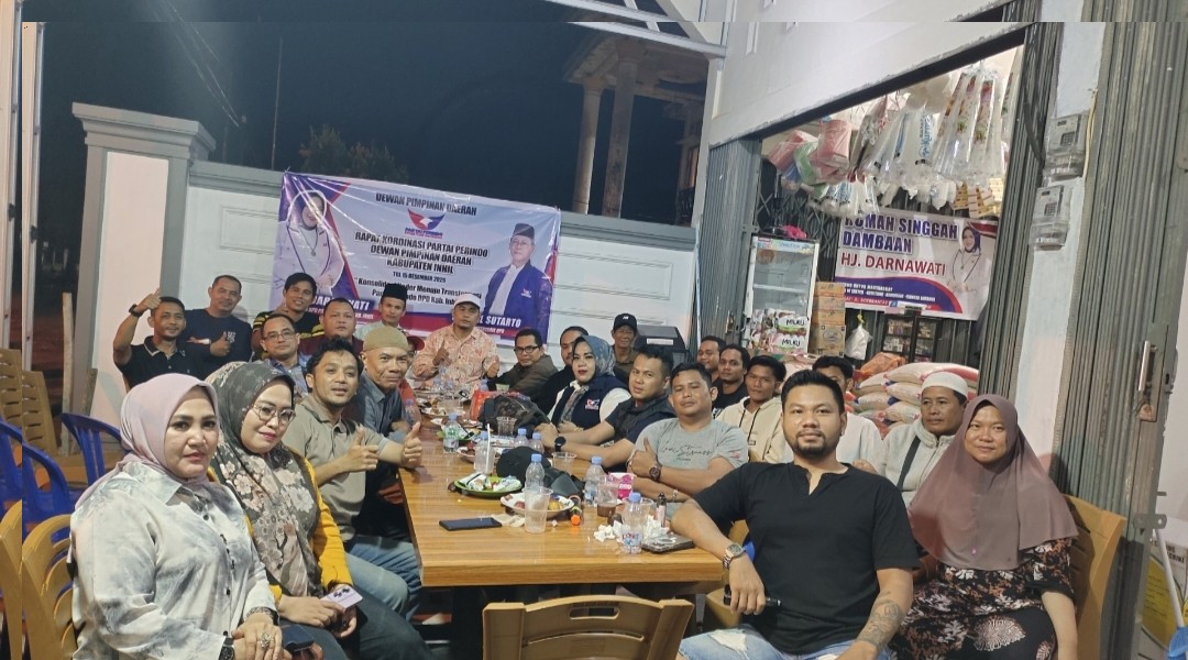 Pengurus Rampung di 20 Kecamatan, Perindo Inhil Perkuat Konsolidasi Kader