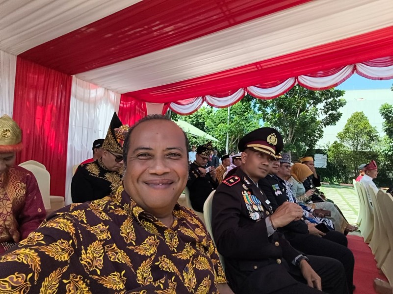 Bendera Raksasa Berkibar di Langit Dumai, Pelindo Dumai: Ini Simbol Persatuan Bangsa