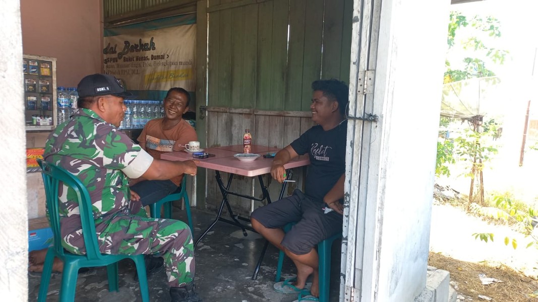 Cegah Gangguan Keamanan, Koramil 02/BK Bersama Security PHR Sisir Jalur Pipa