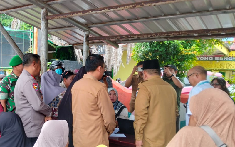 Sinergi TNI, Kodim Dumai Hadiri Launching Penyaluran Bantuan Pangan oleh Bulog