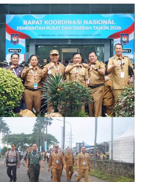 Bupati Inhil Hadiri Rakornas Forkopimda Bersama Presiden RI di Bogor -