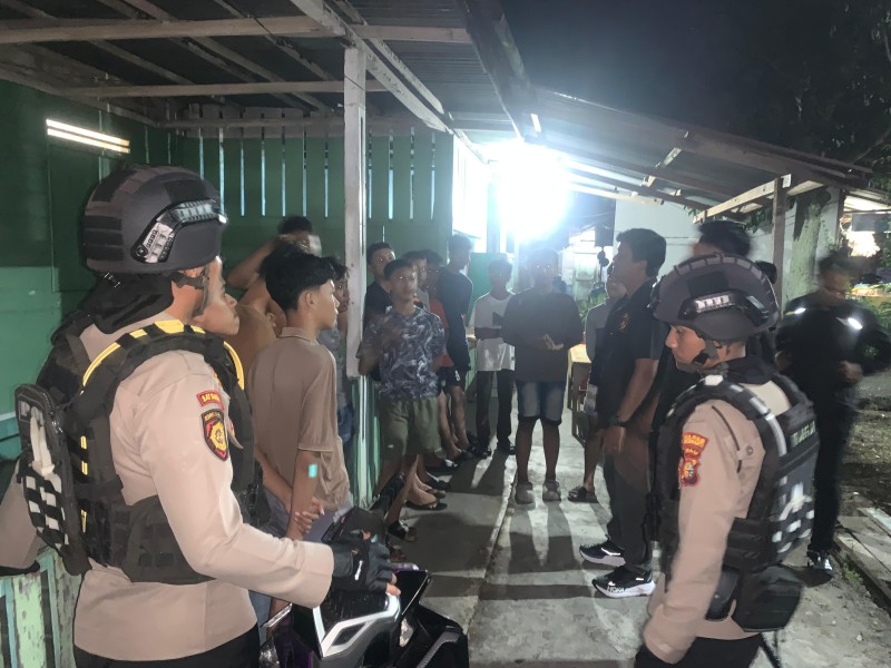 Demi Jaga Kamtibmas Tim Raga Polres Kep.Meranti Rutin Laksanakan Patroli KRYD