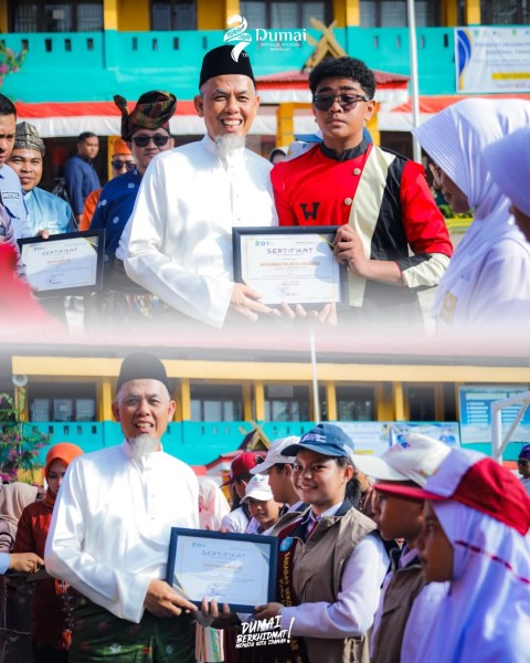 Wali Kota Dumai Pimpin Upacara Hardiknas 2026, Tekankan Pendidikan Berkualitas dan Berkarakter