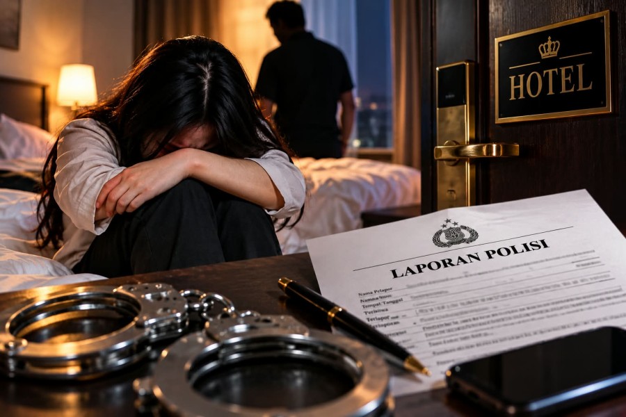 Dugaan Pemerkosaan di Hotel Tembilahan Masuk Penyelidikan, Ayah Bunga: Tegakkan Hukum Berdasarkan Fakta