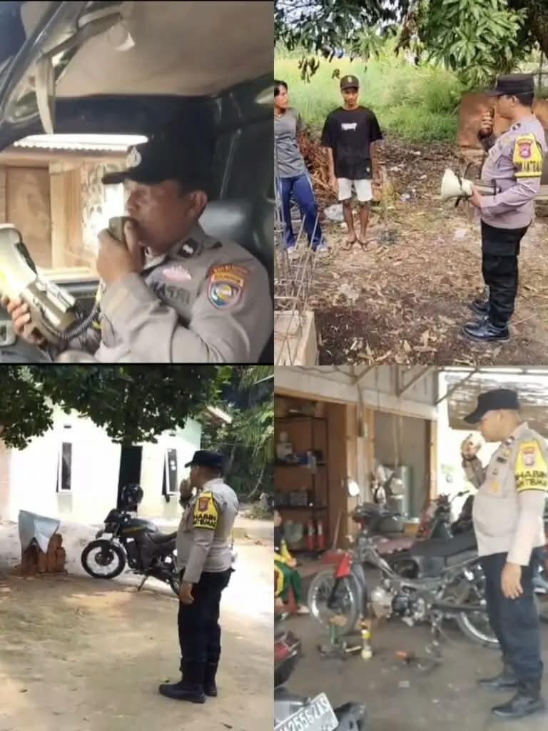 34 Titik Serentak — Bhabinkamtibmas Polres Kampar Jangkau Warga Hingga Pelosok Desa, Cegah Karhutla Sejak Dini