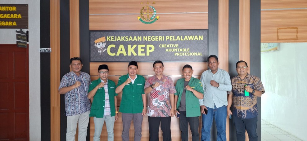 LAWATAN LANJUTAN LBH GP ANSOR PELALAWAN  KALI INI MENYASAR KEJAKSAAN NEGERI PELALAWAN