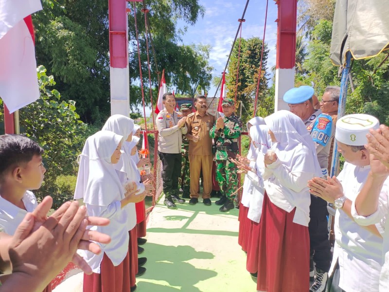 Peresmian Jembatan Perintis Garuda, Bukti Nyata Negara Hadir untuk Masyarakat Desa
