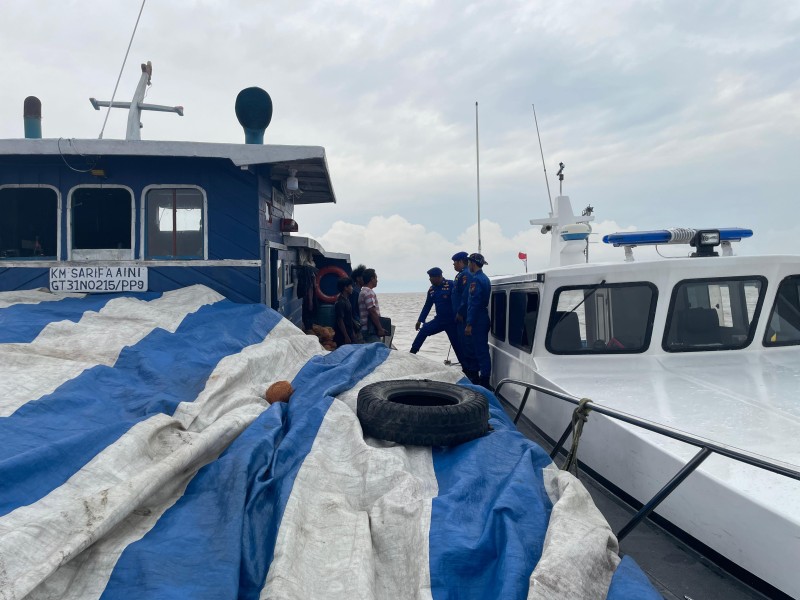 Cegah Penyelundupan, Satpolairud Inhil Intensifkan Patroli Laut