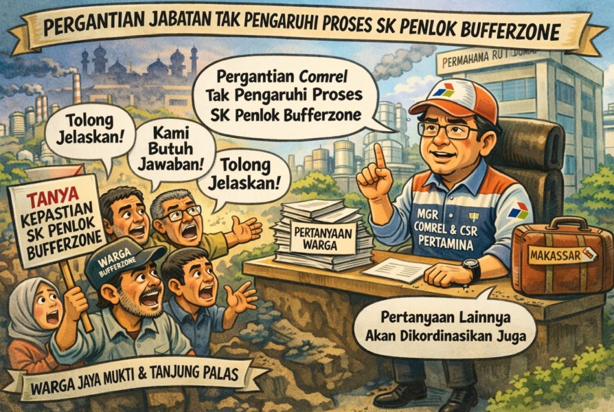Pergantian Jabatan Tak Hambat SK Penlok Bufferzone, Komitmen PT Pertamina Patra Niaga Tetap Solid