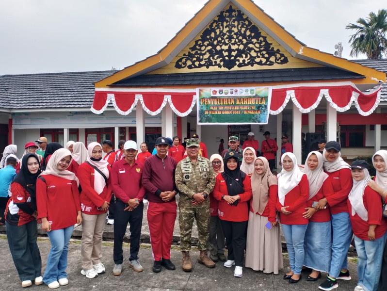 Hari Kelima Monitoring, Tim Mabes TNI Gencarkan Sosialisasi Pencegahan Karhutla di Tebing Tinggi