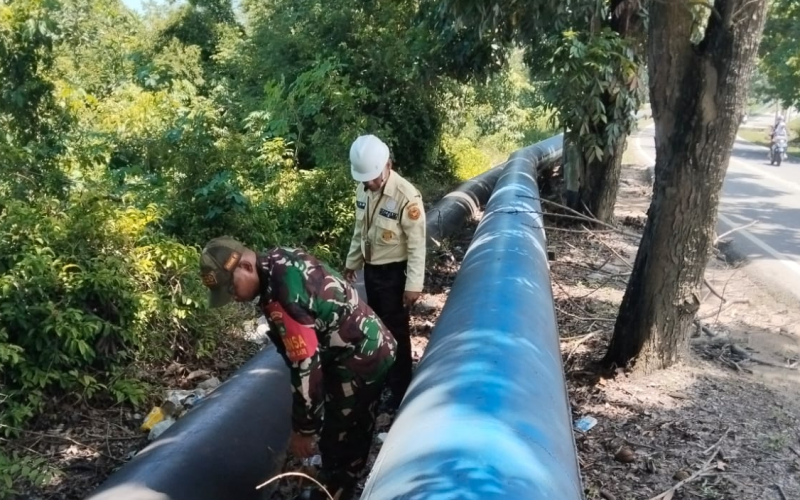 TNI dan SKK Migas Tingkatkan Kewaspadaan Jalur Pipa Minyak Melalui Patroli Gabungan