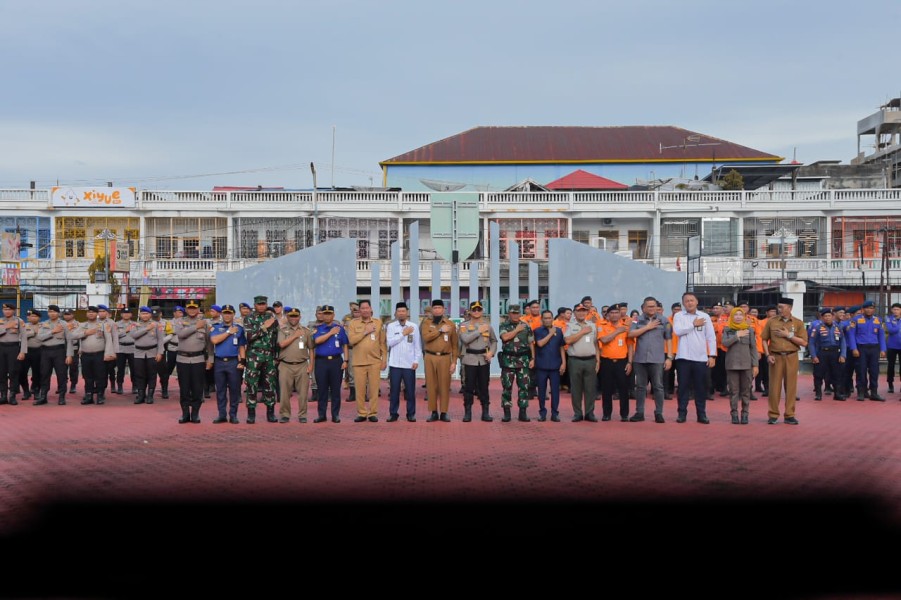 Pemkab Bengkalis Gelar Apel Kesiapsiagaan Hadapi Banjir