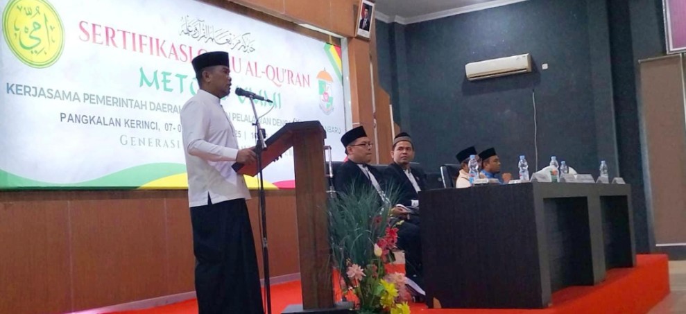 Sertifikasi Guru Al-Qur’an Metode UMMI Digelar di Pelalawan, Pemkab Dorong Standarisasi Pendidikan Qur’an