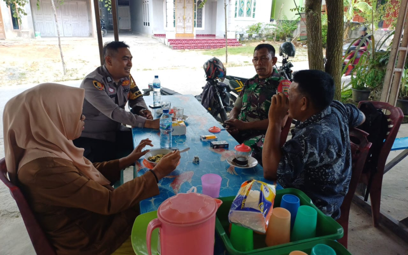 Komunikasi Sosial, Sinergi Babinsa dengan Masyarakat Gurun Panjang