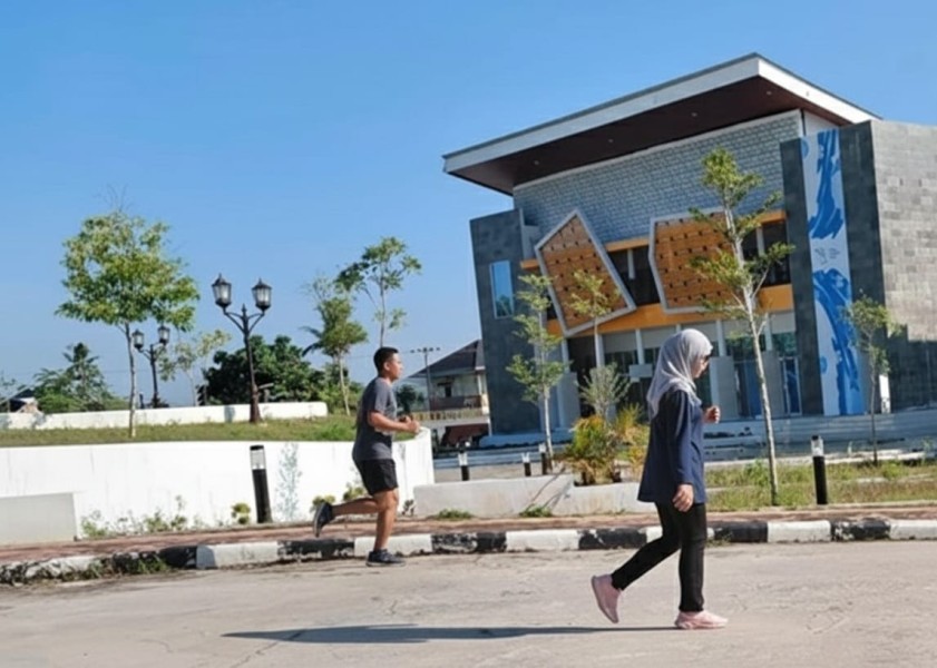 Riau Creative Hub Kini Tempat Favorit Warga  Berolahraga Akhir Pekan