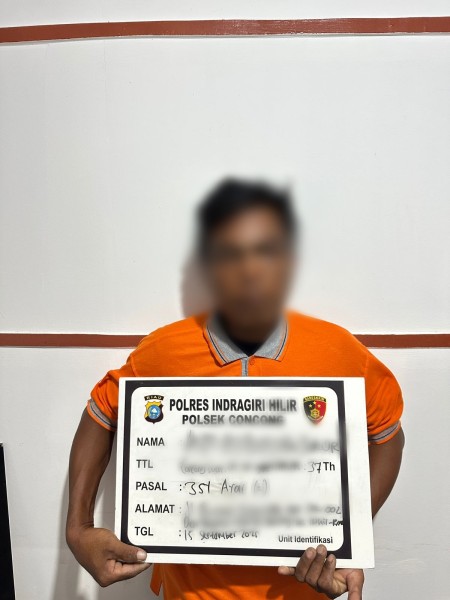 Diduga Lakukan Penganiayaan, Pria di Concong Diamankan Polisi