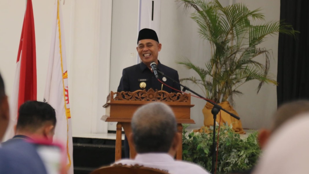 Buka Raker KONI, Bupati Inhil Dorong Lompatan Prestasi Dunia Olahraga