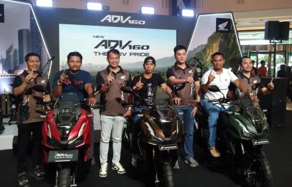New Honda ADV160 Resmi Meluncur di Riau, Tampil Lebih Gagah dan Canggih