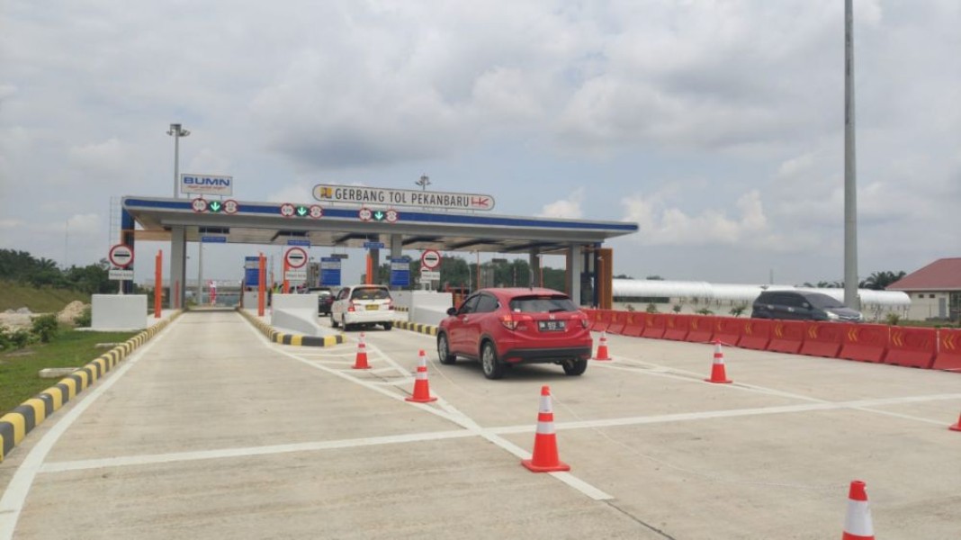 Diskon Tarif Tol Nataru Berlaku di Ruas Pekanbaru–Dumai dan Pekanbaru–XIII Koto Kampar