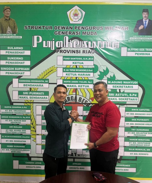 Generasi Muda Pujakesuma Inhil Resmi Dibentuk