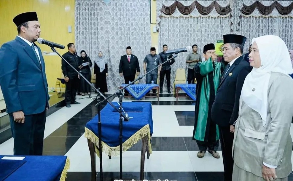 Bupati Inhu Lantik 22 Pejabat Eselon II, Sejumlah OPD Alami Pergeseran Penting